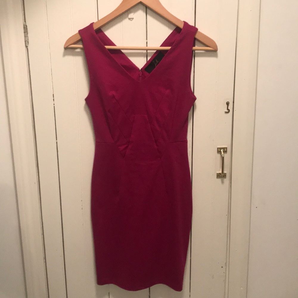Fuschia pink Jack by BB Dakota XS sleeveless dress